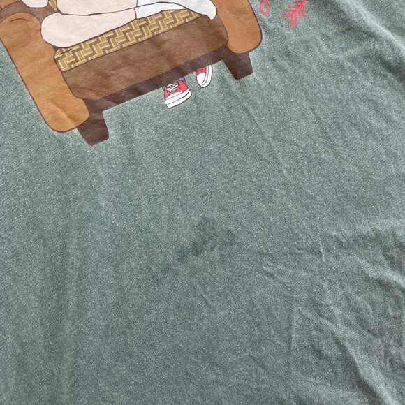 VTG 10 Things I Hate About You T-Shirt Movie Promo Tee Heath Ledger Faded Green* - Picture 8 of 14